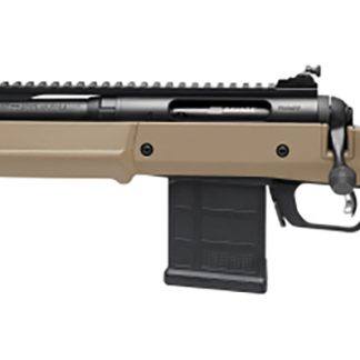 Savage Arms 58202 110 Scout Full Size 450 Bushmaster 5+1 16.50" Matte Black Threaded Barrel, Picatinny Rail Carbon Steel Receiver, Flat Dark Earth Magpul Hunter Synthetic Stock, Left Hand
