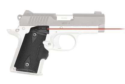 Crimson Trace 0152601 Lasergrips  Fits Kimber Micro 9, Red Laser Black Polymer