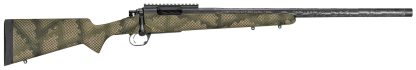 Proof Research 139981 Glacier TI 308 Win 4+1 20" Carbon Fiber Match Grade Threaded Barrel, Black Cerakote Titanium Receivern w/Picatinny Rail, Fixed PROOF Hunter TFDE Carbon Fiber Stock