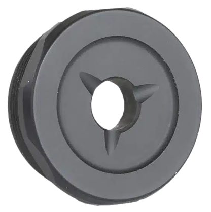 Jk Armament JK155PROEC30 Pro Flash Reducer End Cap 30Cal 1.375"x24 Ti6AL4V Titanium Black