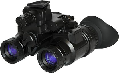 ATN NVGOPS314HPW PS31-HPT Night Vision Goggles Matte Black 1x18mm Generation 23-25 SNR, White Phosphor, 64-66 Ip/mm Resolution