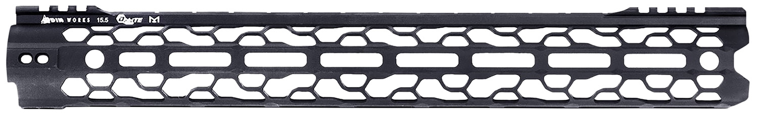 Odin Works F15MLO2 02 Lite M-LOK Forend-15.5" M-LOK, Black Aluminum, Mounting Hardware Included for AR-15