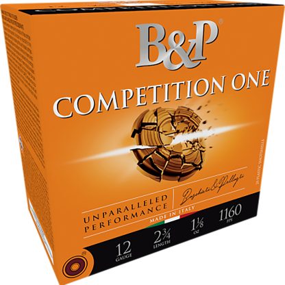 B&p Ammunition 12B18CP7 Competition One 12Gauge 2.75" 1 1/8oz 7.5Shot 25 Per Box/10 Case