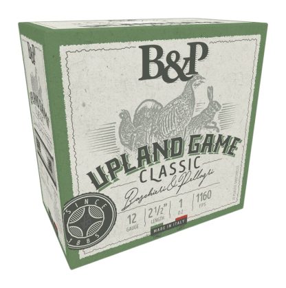 B&p Ammunition 12B1UP6 Upland Game Classic 12Gauge 2.50" 1oz 6Shot 25 Per Box/10 Case