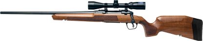 Savage Arms 32277 Axis 2 XP Combo 270 Win 4+1 22" Matte Black Sporter Barrel & Drilled & Tapped Carbon Steel Receiver, Ergonomic Hardwood Stock, Left Hand, Weaver 3-9x40mm Scope