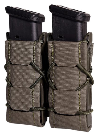 High Speed Gear 24PT02OD TACO Gen 2 Double OD Green Nylon Laminate MOLLE Mount Pistol