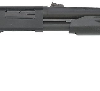 Mossberg 56424 500 Slugster 12 Gauge Pump 3" 5+1 24" Matte Blued Steel Barrel, Matte Blued Receiver, Fixed Synthetic Stock