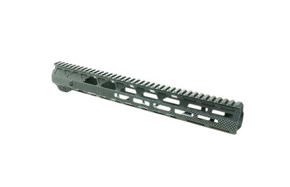Timber Creek Outdoors G15HGBL Greyman  Aluminum 15" M-LOK Handguard for AR-15