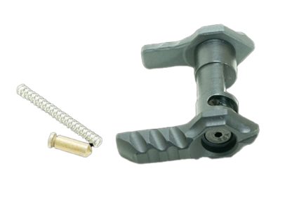 Timber Creek Outdoors GAMBISSBL Greyman Safety Selector Black Aluminum