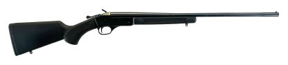 JTS Shotgun J410SSAS028 Lonestrike  Full Size 410 Gauge Break Open 3" 1rd 28" Blued Single Shot Barrel, Drilled & Tapped Receiver, Black Synthetic Stock