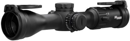 Sig Sauer Electro-Optics SOW42003 Whiskey4 Black 2.50-10x42mm, 30mm Tube Quadplex Reticle