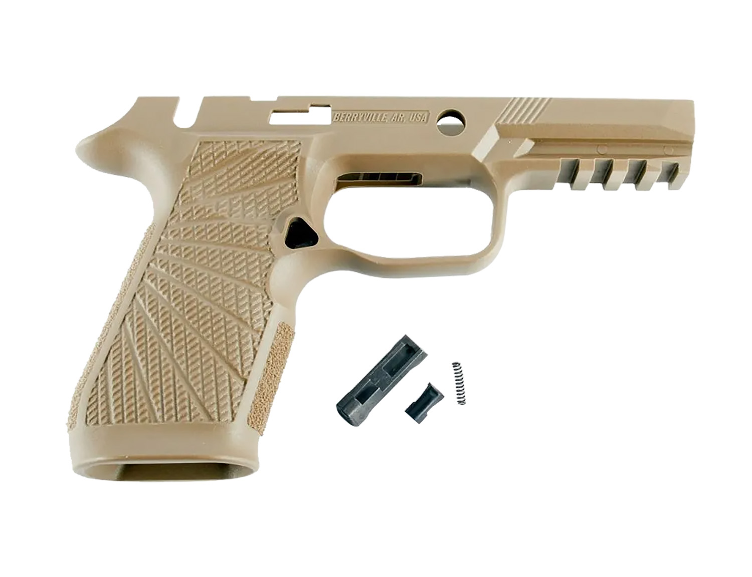 Wilson Combat 320CMT Grip Module Carry Compatible w/ Sig P320 Tan Polymer Frame