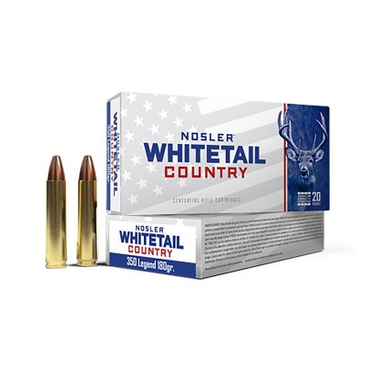 Nosler 40130 Whitetail Country 350Legend 180gr 20 Per Box/10 Case