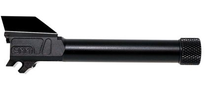 Faxon Firearms 365A910NXNOQ-T Duty Series  9mm Luger Threaded Black Nitride Chrome Moly Vanadium, Fits Sig P365 XL