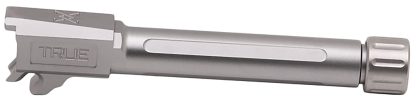 True Precision Inc TPP365FBXT Sig  9mm Luger 4.30" Threaded Satin Stainless Steel, Fits Sig P365 Fuse