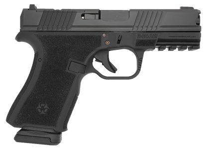 Black Rain Ordnance FL9MMBLK   Compact Frame 9mm 15+1 4" Stainless Steel Slide