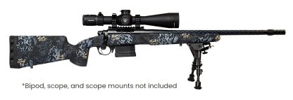 Horizon Firearms RF017S102214T19 Vandal Prime 308 Win 22" Black Spiral Fluted Threaded Barrel, Drilled & Tapped Receiver, Textured Iota EKO Carbon Fiber Stock