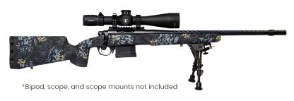 Horizon Firearms RF017S392214T19 Vandal Prime 7MM PRC 22" Black Spiral Fluted Threaded Barrel, Drilled & Tapped Receiver, Textured Iota EKO Carbon Fiber Stock