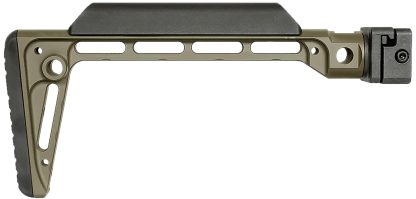 Midwest Industries MIMINSFODG Minimalistic Side Folding Stock ODG 6061 Aluminum Folding