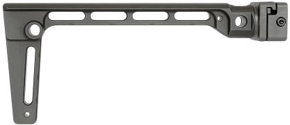 Midwest Industries MIARMSF Arm Brace Side Folding Stock Black 6061 Aluminum Fixed