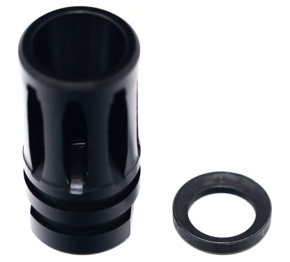 Faxon Firearms FFMD762A2  A2 Flash Hider Black Nitride 5/8"x24 Threads 30 Cal