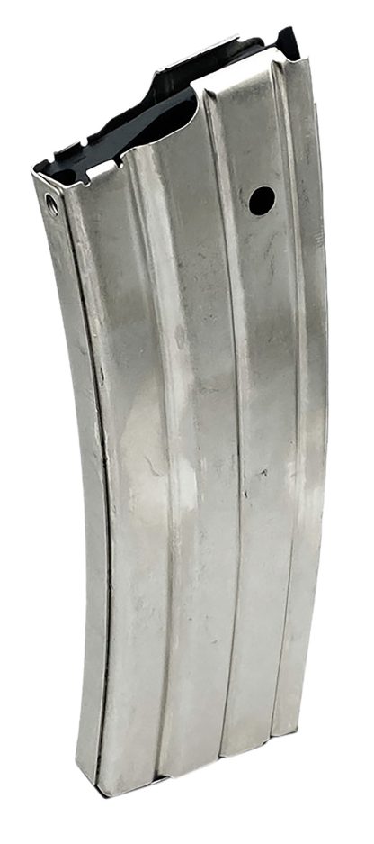 ProMag RUGA3N Ruger Mini-14  30rd 223 Rem Silver Nickel-Plated