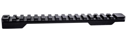 Weatherby P00252705 Picatinny Rail  Black Hardcoat Anodized Alloy Fits Weatherby Mark V Magnum 9-Lug Action
