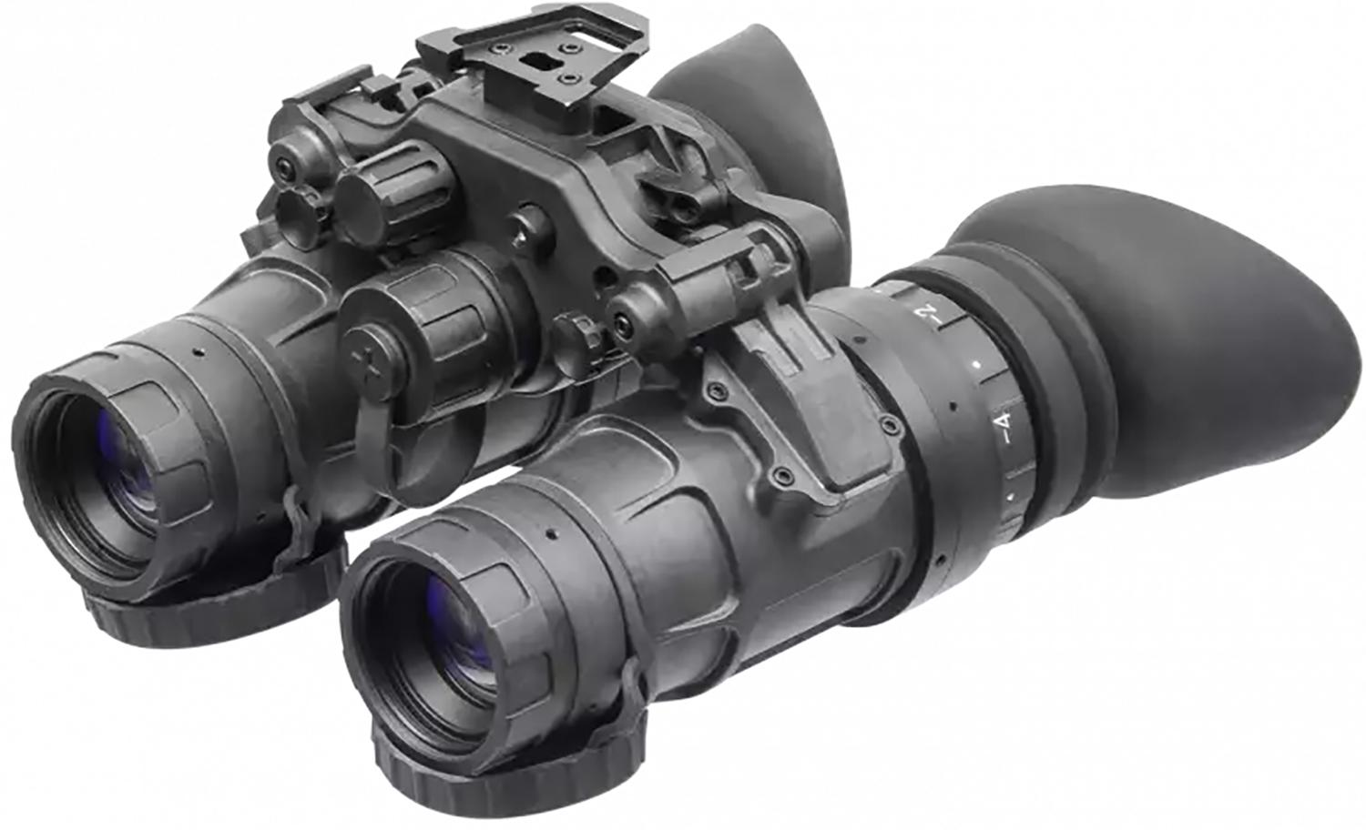 AGM Global Vision 12UN41284124111 UNVG Night Vision Goggles Black 1x 64-72 Ip/mm Resolution