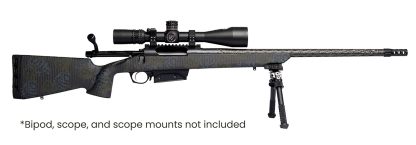Horizon Firearms RF019C232216C20 Vandal Carbon II 300 PRC 22" Black Fluted Barrel, Black Drilled & Tapped Receiver, Black Iota EKO X Carbon Fiber Stock