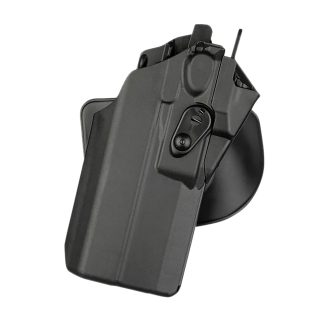 Safariland 7378RDS28325411 7378-7TS-ALS  Black SafariSeven Fits Glock19 Gen 5 Compatible w/ SureFire X300U Belt Loop/Paddle Mount Right Hand