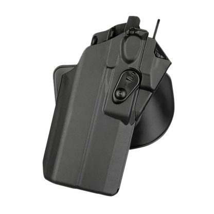 Safariland 7378RDS28325411 7378-7TS-ALS  Black SafariSeven Fits Glock19 Gen 5 Compatible w/ SureFire X300U Belt Loop/Paddle Mount Right Hand