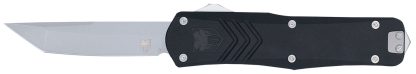 CobraTec Knives MBLKFSXGEN3TNS FS-X Gen III Medium 3" OTF Tanto Plain Stonewashed D2 Steel Blade, 4.68" Aluminum Handle