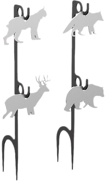 Birchwood Casey BC-41579 Rimfire Target Kits Animal Set 1/4" AR500 Steel