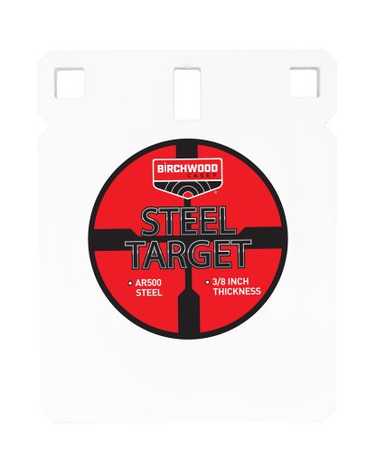 Birchwood Casey BC-SQR6-38 Centerfire Target 3/8" AR500 Steel 6" Square Gong