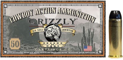 Grizzly Ammo GC44M2   44RemMag 200gr Round Nose Flat Point 50 Per Box/10 Case