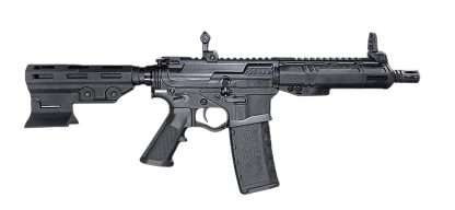 ATI ATIGAX5567MLTB Alpha Maxx  5.56 NATO 30+1 7.50" Black Barrel, Black Polymer Receiver w/Picatinny Rail, M-LOK Handguard, Black Polymer Blade, A2 Grip