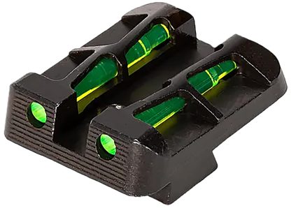 HiViz TRLW11 LiteWave Rear Sight Green/Red Interchangeable Fits Taurus G3, G3 Tactical, G3C, GX4, GX4XL, GX4 Carry