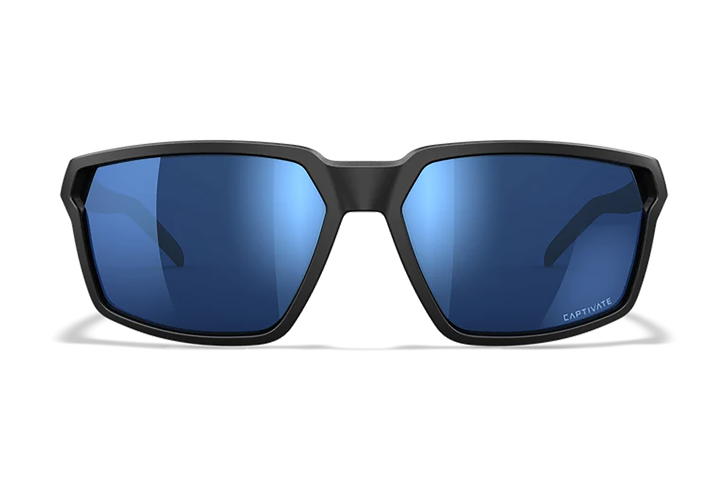 Wiley X AC6SRA09 Sierra M/L Blue Mirror Lens Polycarbonate Matte Black Frame