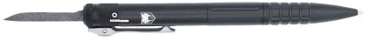 CobraTec Knives CNCOTFPBLKGEN2 Tactical Pen Gen II Black Aluminum D2 Steel Blade, Includes Pocket Clip