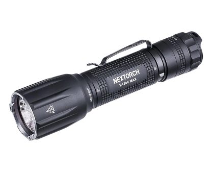 Nextorch   Tactical Flashlight Black 3000 Lumens 390 Meters Beam Distance