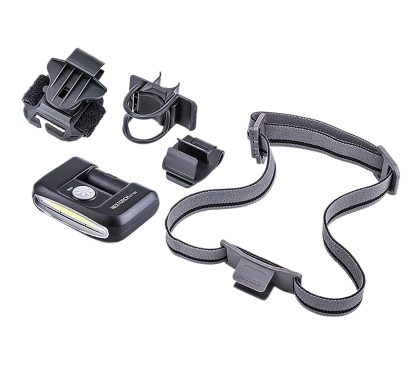 Nextorch   Hat Clip Light Black 170 Lumens Cap/Headwear