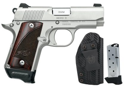 KIMBER 3300255 MICRO 9 SS RSWD  9MM 3.15"      RTC