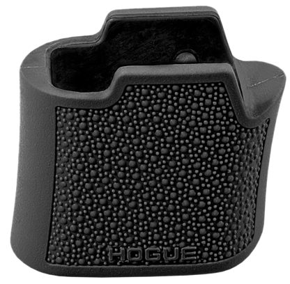 Hogue 18040 OverMolded Extension Base Pad Cobblestone Fits Sig Sauer P365 15rd Black Rubber