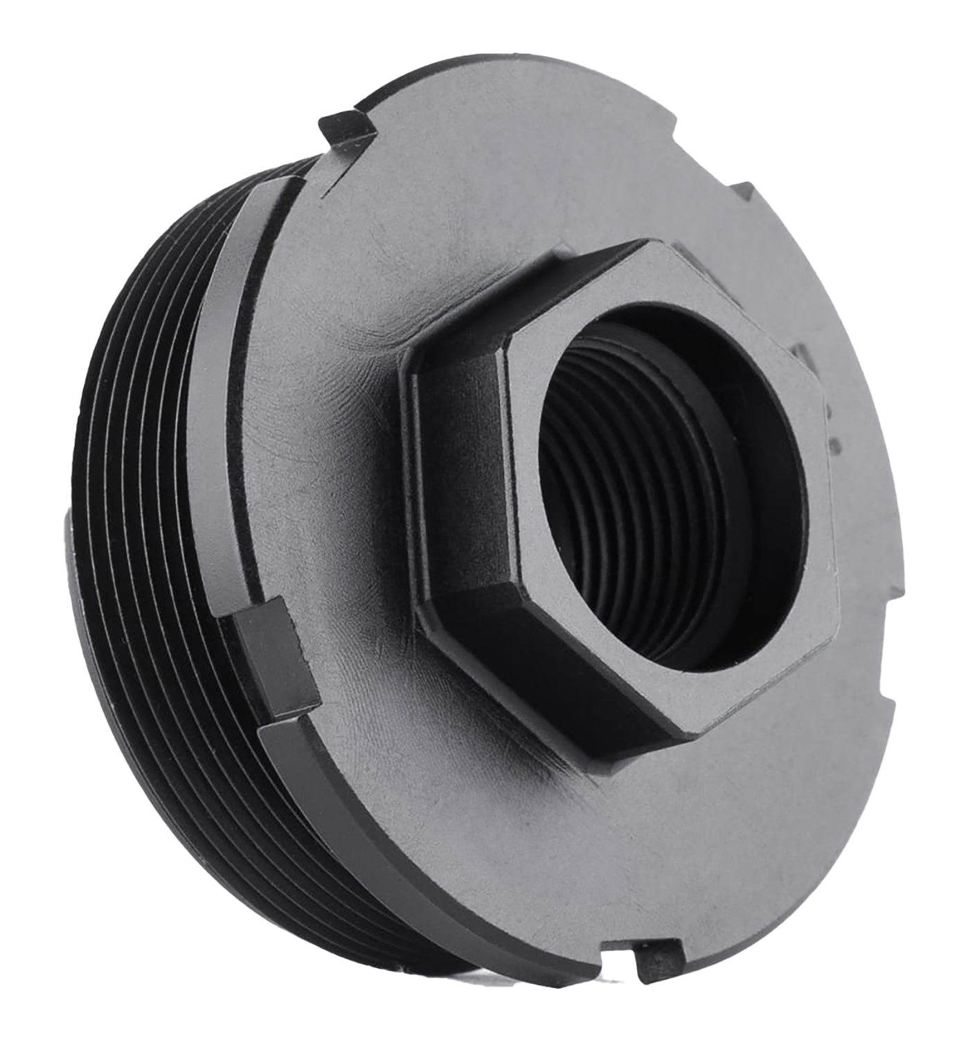 Dead Air LT305 HUB Direct Thread Mount .578"x28 4140 HT Alloy Steel Black Nitride