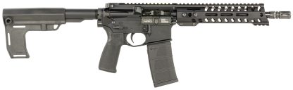 Patriot Ordnance Factory 2172 P15 Constable 5.56 NATO 30+1 10.50" M-LOK Handguard, Black Anodized Aluminum Receiver w/Picatinny Rail, Black Polymer MFT Blade Stabilizer, MFT Grip