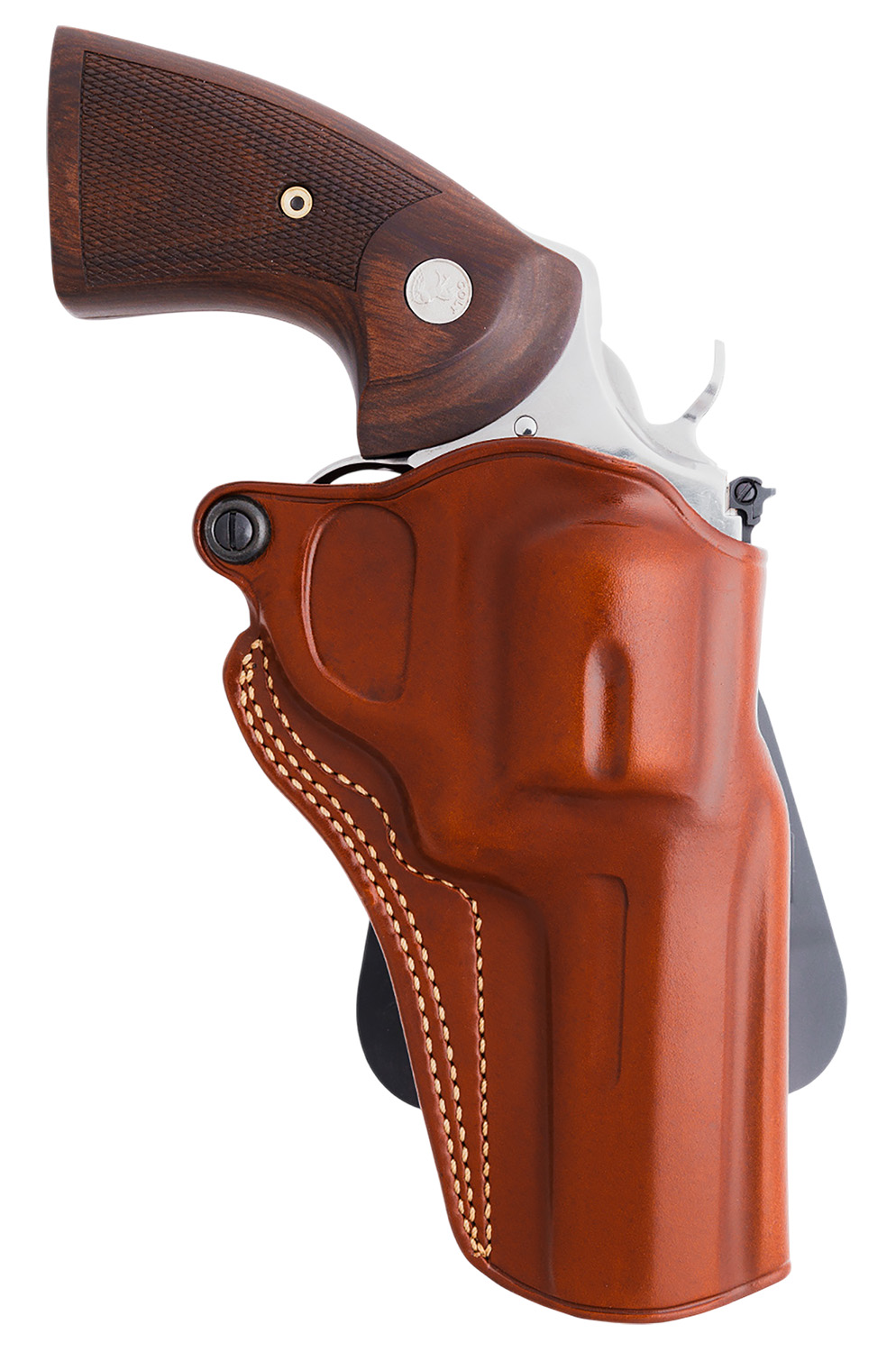 Galco SM2-158 Speed Master 2.0 Paddle OWB Tan Steerhide Fits S&W J Frame M640 2.13" Right Hand