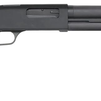 Mossberg 50799 590A1  12 Gauge Pump 3" 6+1 18.50" Black Parkerized Heavy Walled Barrel, M-LOK Forend, Black Parkerized Steel Drilled & Tapped Receiver, Fixed Black Synthetic Stock, Cylinder Bore Choke