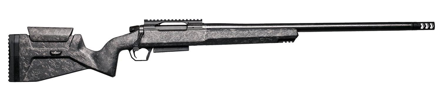 Christensen Arms 8011400401 MCR 300 Win Mag 3+1 22" Carbon Fiber Threaded Barrel, Picatinny Rail Receiver, M-LOK Forend, Black Adj Cheek Riser w/Pistol Grip Carbon Fiber Stock