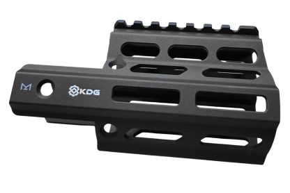 Kinetic Development Group STR5-MK2-010 SRX3 MK2 Stribog Rail Extension Black Aluminum Compatible w/ Stribog SP9 Models w/ MLOK Receivers