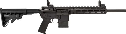 Tippmann Arms A101213 M4-22 LTE 22 LR 10+1 16" Black Parkerized Barrel, Matte Black Aluminum Receiver w/Picatinny Rail, M-LOK Handguard, Composite Forend, Black CAR15 Polymer Stock, Black Gen2 Grip, R